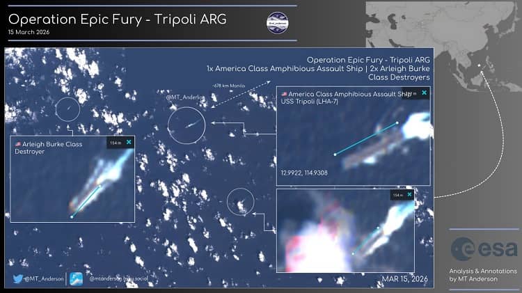 uSS Tripoli operación furia epica, EEUU Medio Oriente
