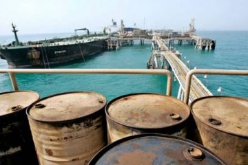 barcos cargan petróleo del golfo pérsico