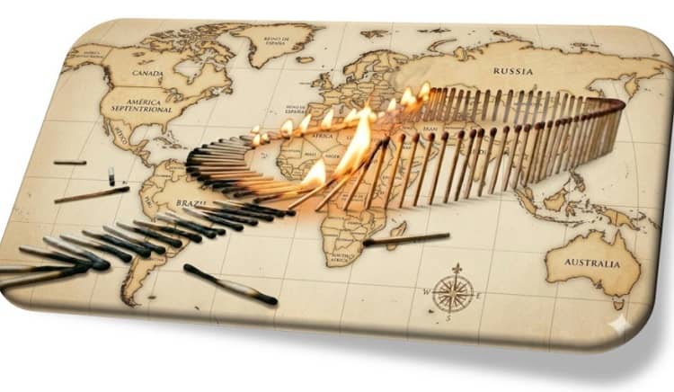 efecto dominó, estrecho ormuz oriente medio