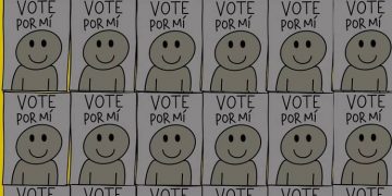 elecciones, candidatos electorales, caricatura