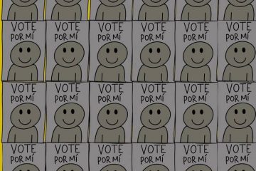 elecciones, candidatos electorales, caricatura