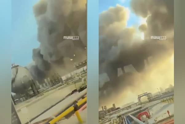 arabia saudi, refinería atacada con drones iranies