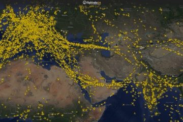tráfico aéreo europa asia, guerra en irán