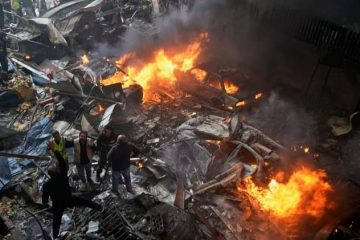 Beirut, Líbano. atacada por israel tras alto al fuego 8 abril 2026