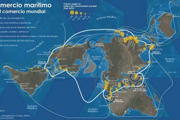 mapa comercio marítimo mundial EL Orden Mundial