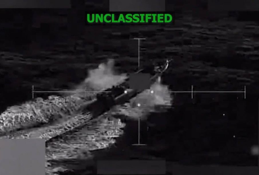 pacífico embarcación atacada por EEUU