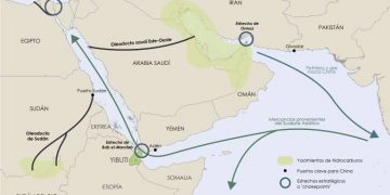 estrecho de Bad-el-Mandeb Yemen