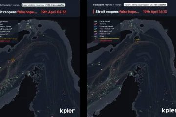 estrecho de ormuz bloqueado abril 19