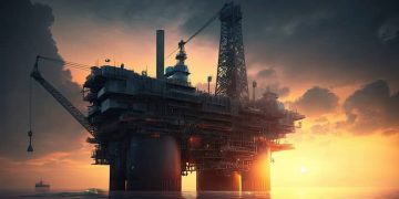 hidrocarburos, petróleo gas en el mar