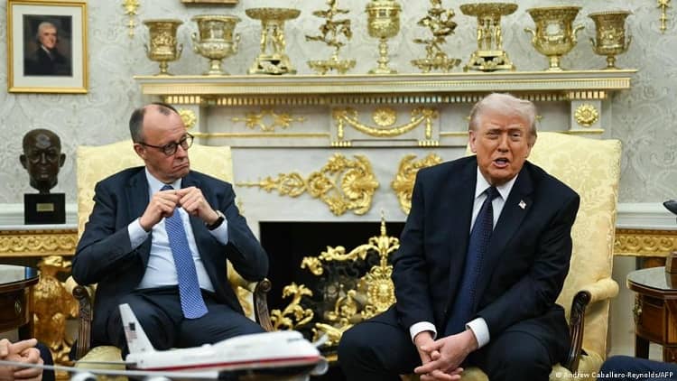 merz y trump alemania y eeuu