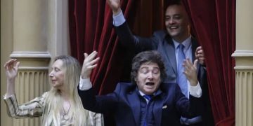 javier milei, karina, adorni, argentina