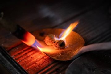 fundición mercurio para extraer oro