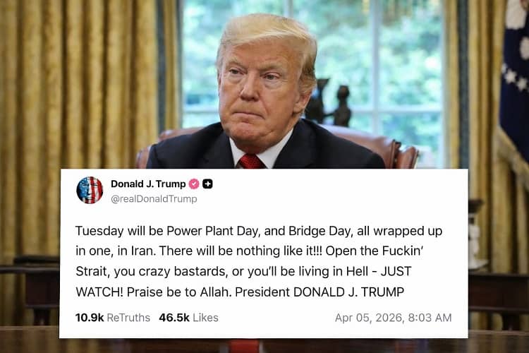 trump amenaza a Irán nuevamente