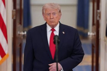 trump discurso guerra en Irán