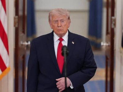 trump discurso guerra en Irán