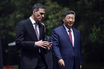 Xi, china y Sanchez España