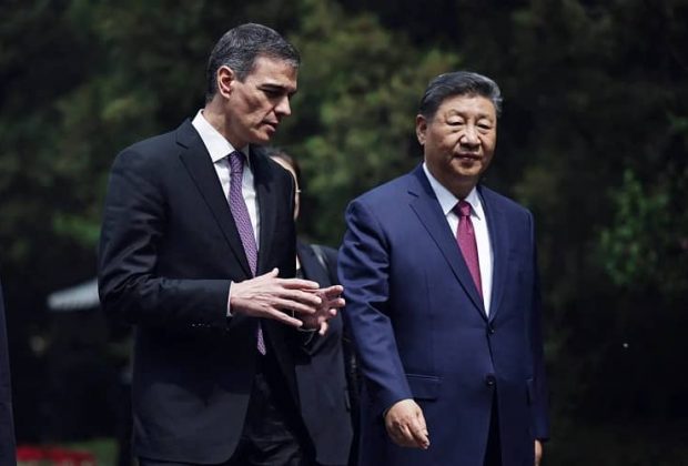 Xi, china y Sanchez España