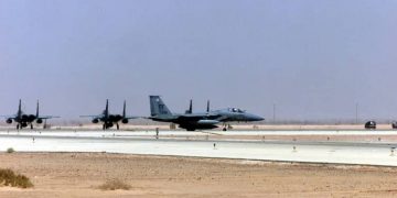 Base Aérea Príncipe Sultán en Arabia Saudita.