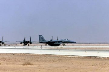 Base Aérea Príncipe Sultán en Arabia Saudita.