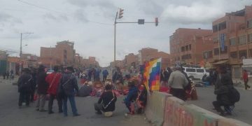 bloqueo el alto bolivia