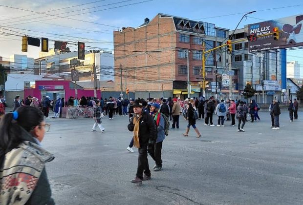 bloqueos El alto 18 mayo 2026
