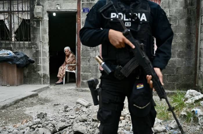 Ecuador operativo policia y FFAA 2024