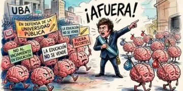marcha de cerebros para evitar fuga de cerebros en Argentina