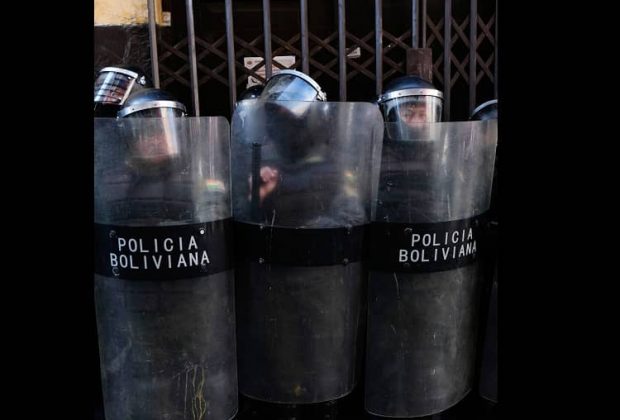policía boliviana protesta, seguridads mayo 2026