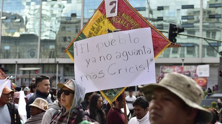 protestas la paz bolivia 26 mayo 2026
