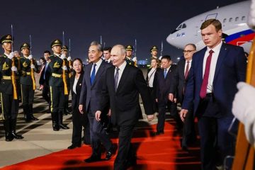 putin rusia llega a China