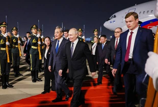 putin rusia llega a China