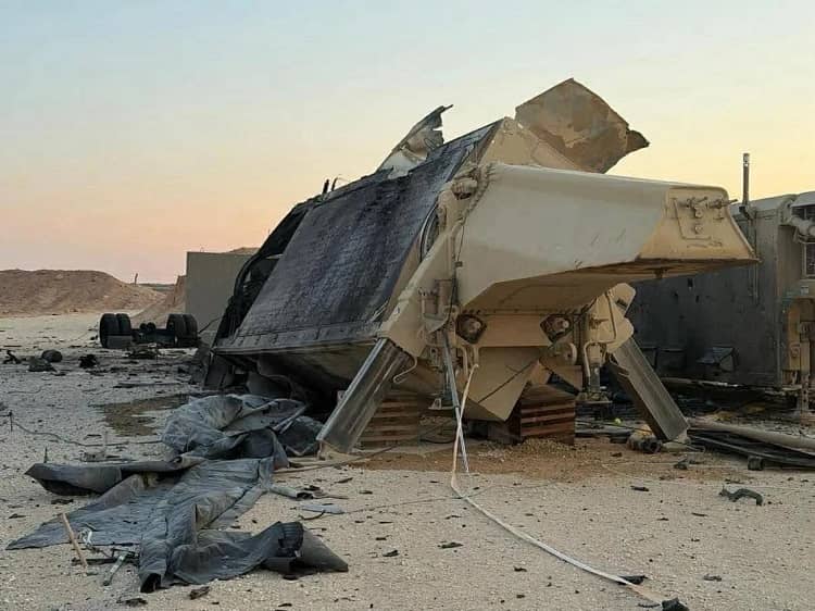 sistema de radar de EEUU endestruido en Jordania por Irán