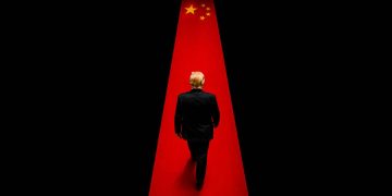 trump visita China