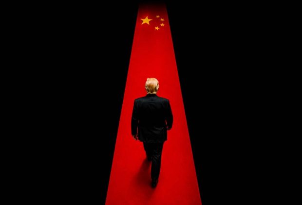 trump visita China