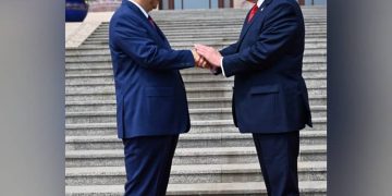 Xi Jinping y trump en pekin 2026