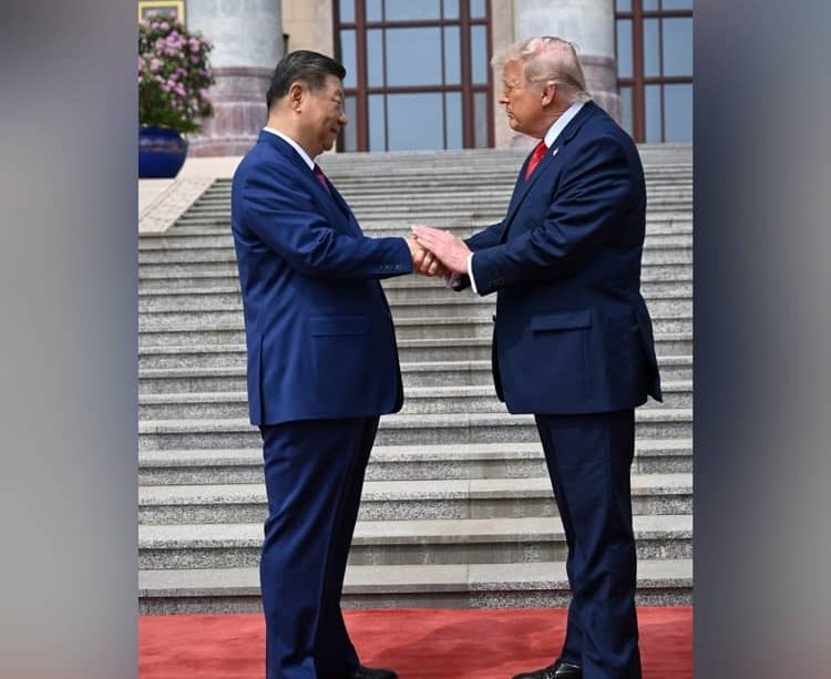 Xi Jinping y trump en pekin 2026