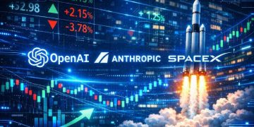 Anthropic y SpaceX en bolsa mercados