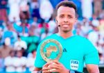 Omar Abdulkadir Artan, elegido mejor árbitro de África en 2025.