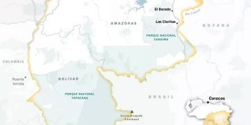 Venezuela yacimientos de oro 2025