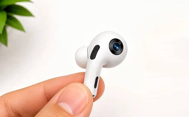 AirPods de apple con cámara