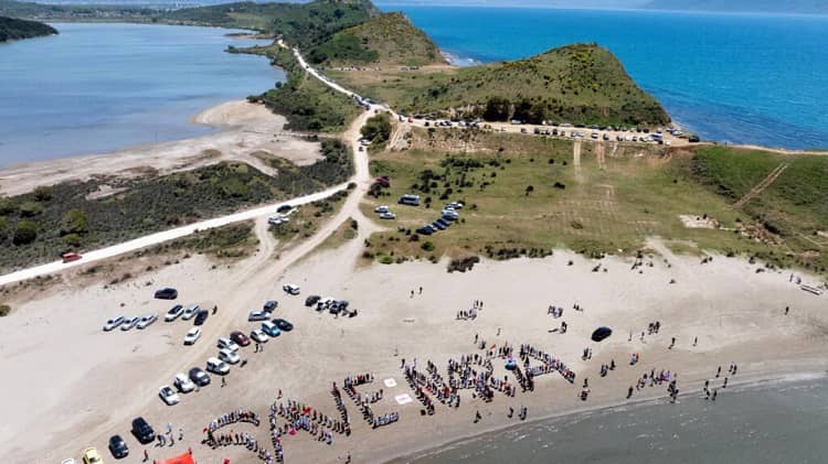 albania complejo turístico protesta ambientalista