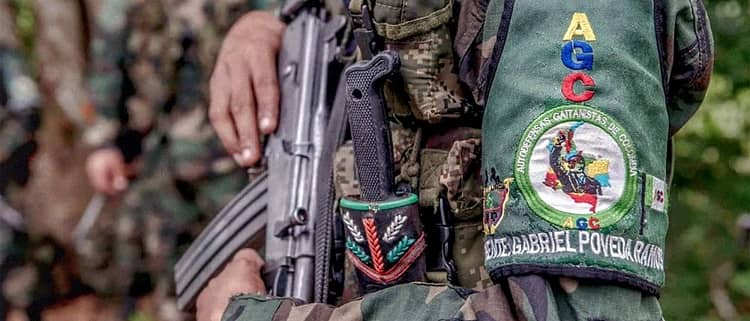colombia grupos armados, criminalidad