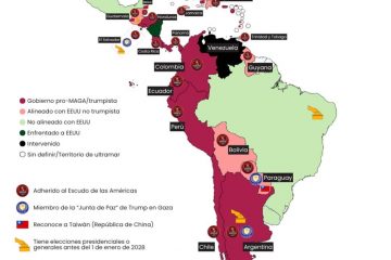corredor trumpista en America latina, elaboración eduardo garcía