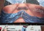 irán mural del estrecho de ormuz y trump