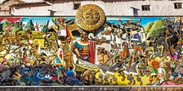 mural identidad cultural Perú