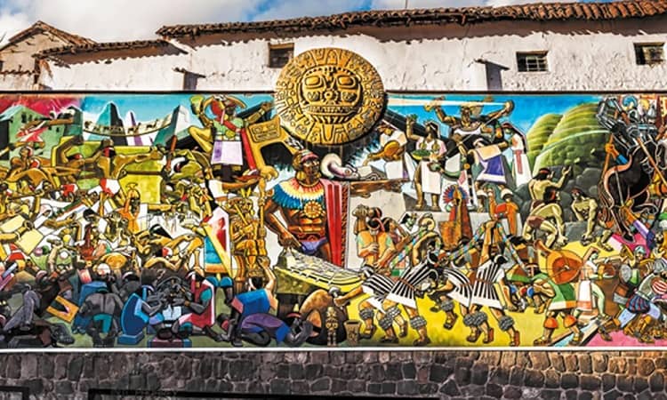 mural identidad cultural Perú