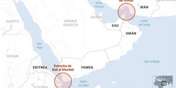 irán estrecho ormuz y bab al mandeb