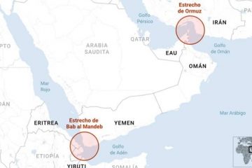 irán estrecho ormuz y bab al mandeb