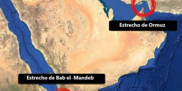 estrecho de bab el-mandeb y ormuz medio oriente