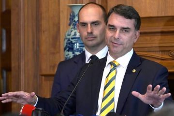 flavio bolsonaro en EEUU